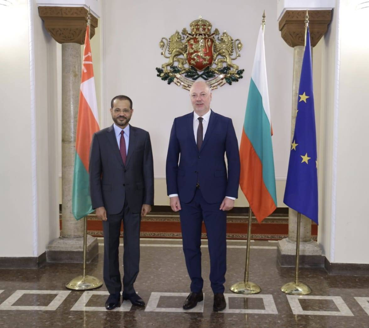  Премиерът Росен Желязков и министърът на външните работи на Султаната Оман Н. Пр. Саийд Бадр бин Хамад Албусаиди 